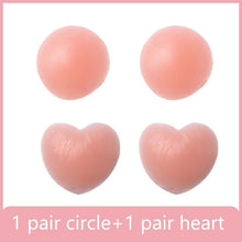 Load image into Gallery viewer, Reusable Women Breast Petals Lift Nipple Cover Invisible Adhesive Silicone Push Up Sexy Backless Strapless Breast Cover Pasties