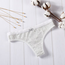 Load image into Gallery viewer, Sexy Lingerie Women's Cotton G-String Thong Panties String Underwear Women Briefs Pants Intimate Ladies Low-Rise 1 piece
